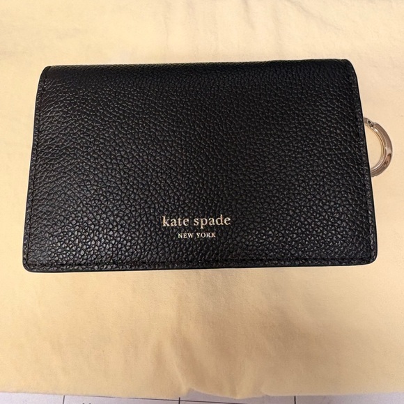 kate spade Accessories - Kate Spade Textured Black Wallet
